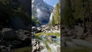 Spring season at Yosemite National Park. ❤️#naturelover #shortvideo #travel #nature #views #thanks