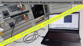 Simocode relay Test mode Simulation #simocoderelay  #protectionrelay #electrical  #siemensrelay