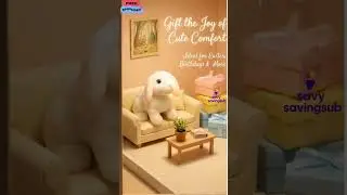 The 20cm Realistic Bunny Plush Toy is more than just a cute decoration