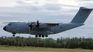 Royal Air Force - Airbus A400M Atlas C.1 - Takeoff & Landing