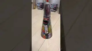 Test: 6 Meter Vulkan 🤯🎇 Weco Color Stars #silvester #feuerwerk #pyro