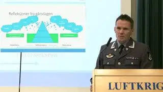 Dag 3 P&aring;l Fredriksen: Lederutvikling av offiseren i fremtidens Luftforsvar