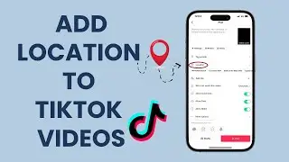 How to add location to TikTok videos | Tiktok Tutorial | Change Location in Tiktok 2024