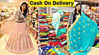 Heavy Work Sarees, Lehenga,Bollywood Style Saree,Bridal Lehenga खरीदे सूरत की फैक्ट्री से COD पे