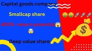 Deep value smallcap share😱🤯| Multibagger?