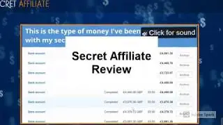 Secret Affiliate Review | Is Secret Affiliate Good?