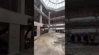 Atrium #demolition #construction #reinforcedconcrete #concrete #concretebuilding