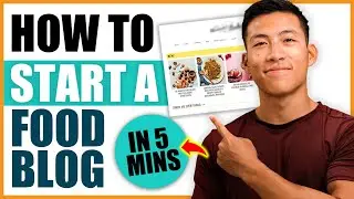 How to Create a Food Blog in 5 Minutes With AI (Professional Design)