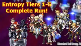 The 4 PURPLE Perfects - Dimensions' End: Entropy Tiers 1-5 [DFFOO]