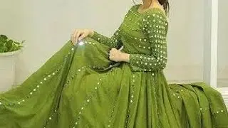 Simple & Cacual Mirror Work Dresses Designs Ideas 2020 Designer Dresses For Girls