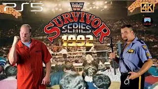 Nailz vs Big Boss Man - Survivor Series 1992 /WWE 2K25 / PS5