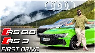 The Car With Most Powerful Audi Engine - Audi RSQ8 & RS3 Driving Experience🔥🔥🔥