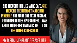 I Used Her Own Password: The Digital Vengeance That Erased My Enemy.