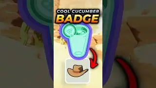 How to get the COOL CUCUMBER BADGE and Cowboy Outfit in Peak!