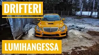 LÖYDETTIIN DRIFTING AUTO LUMIHANGESTA