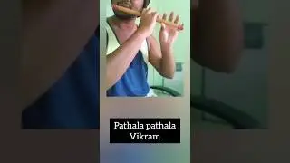 Pathala pathala | vikram | flute cover #flute #cover #vikram #shorts
