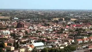 Monselice (Padova) vista dal Monte Ricco