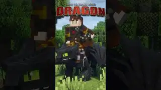 How to Play How to Train Your Dragon In Minecraft! #shorts