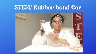 Science Fun: Make and test a Rubber Band Car