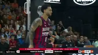 36 PUNTOS de MARKUS HOWARD para ganar en Valencia | Baskonia #LigaEndesa