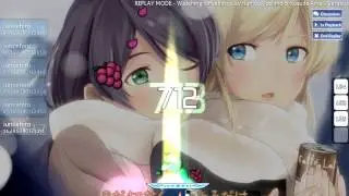 [osu!] Nanjou Yoshino & Kusuda Aina - Garasu no Hanazono (iuncehiro)