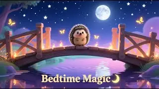 Deep Sleep Story For Kids: The Muted Gold Hedgehog on the Midnight Bridge | Bedtime Dreamy Paws