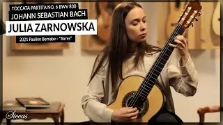 Julia Zarnowska plays Toccata from Partita No. 6 BWV 830 on a Paulino Bernabé 2021 “Torres”