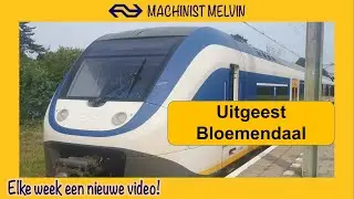 4k Uitgeest via Beverwijk, Driehuis en Santpoort naar Bloemendaal met een SLT! #cabview
