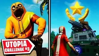 SECRET BATTLESTAR! Utopia Challenges Week 3 (Fortnite Season 9)