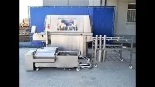 Used Nowicki MH-424 SAS Injector with rotary filter for brine