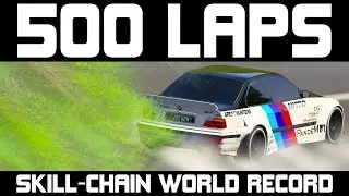 Forza Horizon 3 - 500 LAPS IN 1 SKILL CHAIN - WORLD RECORD!!!