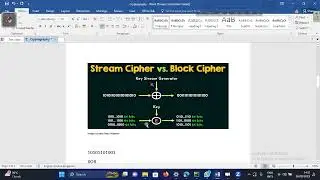 Shannon theory of confusion & diffusion + Stream and Block cipher - Comp Security and Cryptography