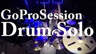 Damien Schmitt - Drum solo - GoPro Session With Alain Caron Band
