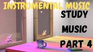 Midnight Study Music For Concentration (Desk Side Window) ☀️Grand Meditation☀️ Part 4