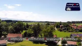 83139 Krottenm&uuml;hl (Gemeinde S&ouml;chtenau) lizenzfreie Filmsequenzen www.luftbild24.de