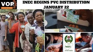 PVC Collection Starts January 22 &mdash; INEC Gives Update