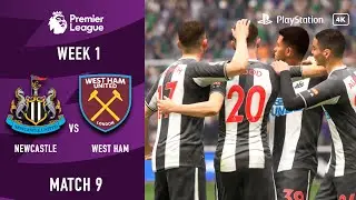 Newcastle Utd vs West Ham | Premier League 2022/23 | FIFA 22 Gameplay