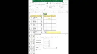 Scroll bar (Form Control)
