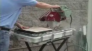 MK-101 Tile Saw Demonstration Video