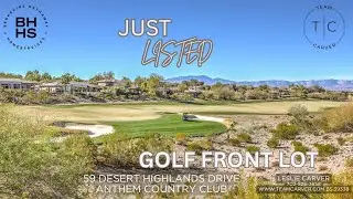 Henderson Real Estate: 59 Desert Highlands Anthem Country Club
