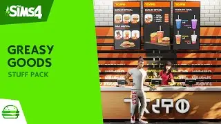 The Sims 4 Greasy Goods Custom Stuff Pack: Official Trailer