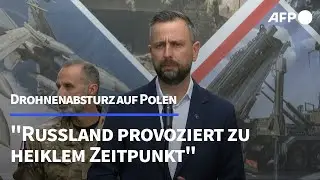 Drohne im Osten Polens abgest&uuml;rzt: Warschau beschuldigt Russland | AFP