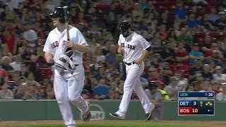 DET@BOS: Rutledge draws a walk with the bases loaded