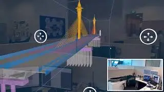 XR10 (Hololens 2) and Extradosed Bridge