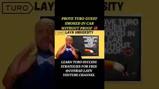 PROVE TURO GUEST SMOKED IN CAR WITHOUT PROOF 🚭