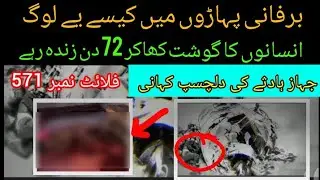 Brave human struggle Story by Aliwali ||Plan crash Flite no 571