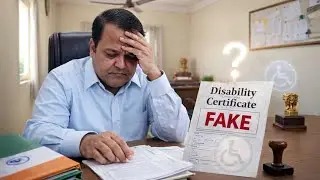 Fake Disability Certificate Used for Government Job? Shocking Ayodhya Case