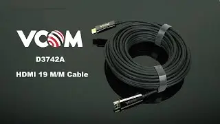 VCOM D3742A Active Optical Cable HDMI 19 M/M Cable