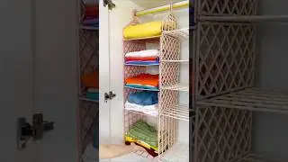 Wardrobe Clothes hanging Organiser Online available 😍
