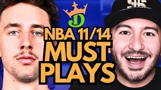 NBA DFS Friday 11/14 (DraftKings NBA MUST PLAYS) | NBA DFS Picks